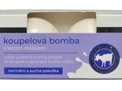 VIVAPHARM vonios burbulas su ožkos pienu, 2 x 75 g