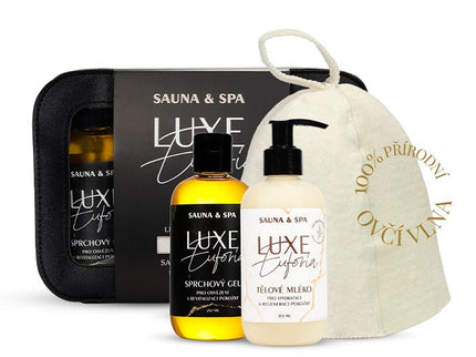 EUFORIA kosmetikos dovanų rinkinys SAUNA & SPA, 3 vnt.