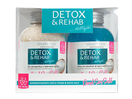 VIVAPHARM dovanų rinkinys DETOX & REHAB, 2 vnt.