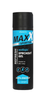 MAXX SPORTIVA gaivinamasis dušo gelis REFRESH, 200 ml
