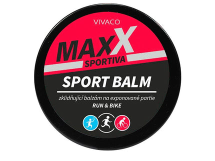 MAXX SPORTIVA raminamasis balzamas jautrioms kūno vietoms, 100 ml