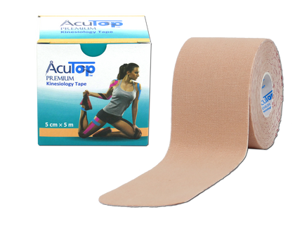 AcuTop® Premium Kineziologinis teipas, 5cm*5m