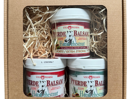 VIVAPHARM arklių balzamų rinkinys