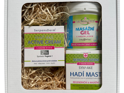 SERPENSDERM rinkinys su gyvačių nuodais