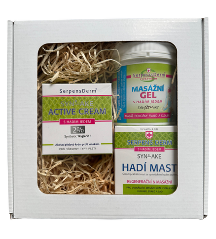 SERPENSDERM rinkinys su gyvačių nuodais