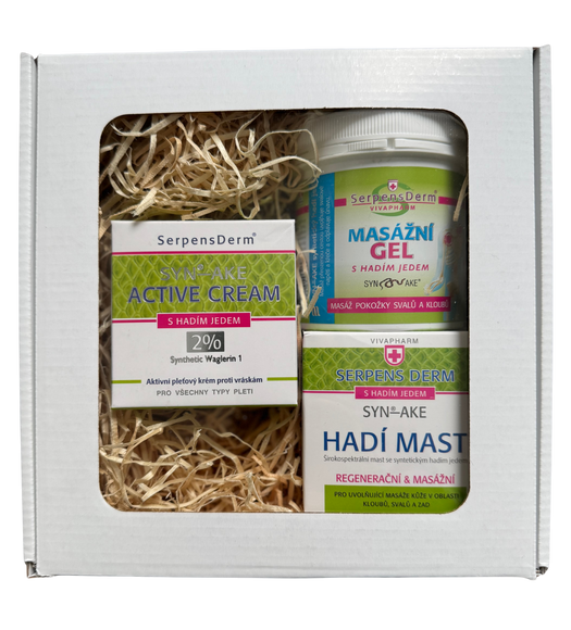 SERPENSDERM rinkinys su gyvačių nuodais